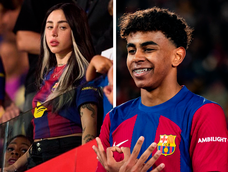 Nicki Nicole y Lamine Yamal, en medio de los rumores de relación.
