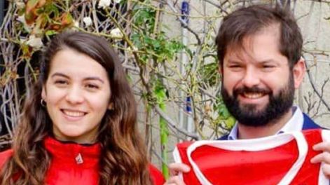 Los Andes | La basquetbolista Paula Carrasco es la novia del presidente chileno Gabriel Boric (gentileza)