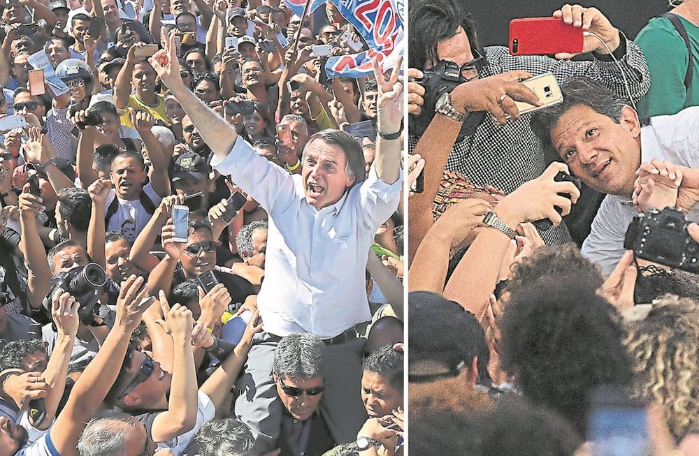 Brasil elige entre dos opuestos