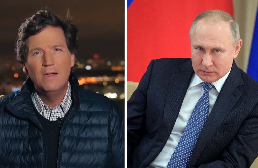 El Kremlin confirmó que Putin se entrevistó con Tucker Carlson, el periodista cercano a Trump