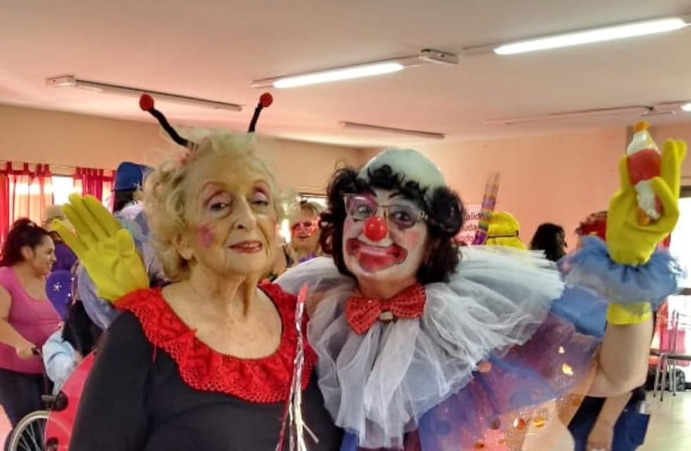 Finca Rotsztejn y Gladys Doña encontraron en el teatro una actividad que les completó la vida y las rejuveneció.