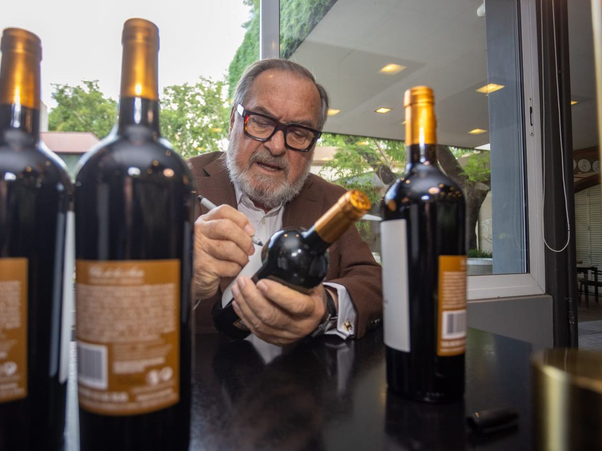 De copas con Michel Rolland