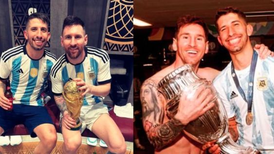 El impresionante tatuaje del utilero de la Selección Argentina por título del Mundo. Foto: Instagram.