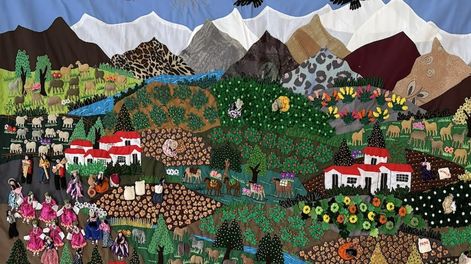 Los Andes | La historia de Mandy y su familia vinculada la historia de un telar de arpillera destaca como un ejemplo del poder de la mujer, la memoria y la tecnología.