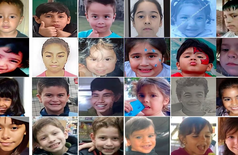Menores desaparecidos en Argentina.