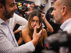 Agostina Páez regresó al país.