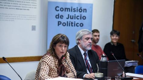 Los Andes | La diputada Carolina Gaillard, presidenta de la Comisión de Juicio Político (Foto: HCDN)