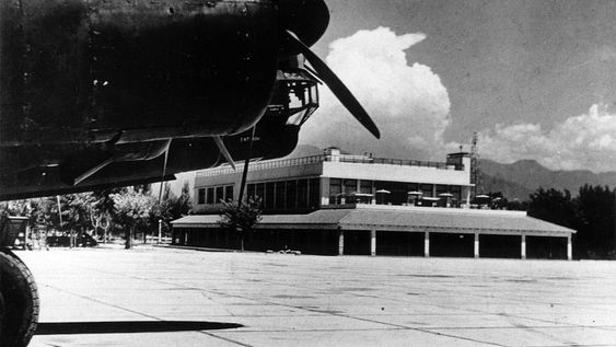 Terminal aérea del aeropuerto El Plumerillo, 25 de noviembre de 1949.