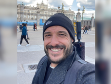 Martín Moreno, mendocino en Madrid.