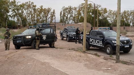Megoperativo antidrogas en Las Heras: 140 policías, 7 detenidos y 11 allanamientos simultáneos. | Foto: Ministerio de Seguridad y Justicia