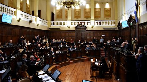 Cámara de Diputados de Mendoza en sesión.&nbsp;