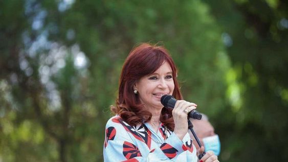 La vicepresidenta Cristina Fernández de Kirchner - Foto Télam