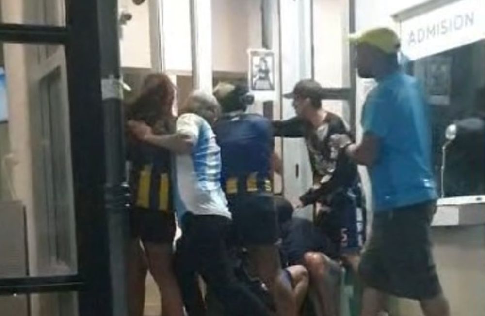 El historial violento de Bracamonte y su posición en la barra de Rosario Central lo convirtieron en un blanco frecuente de ataques - Gentileza X