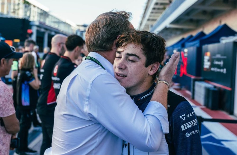Franco Colapinto décimo en el GP de Estados Unidos