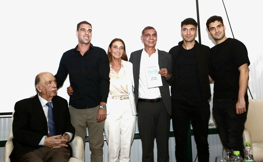 En una noche tan especial, Juan Carlos Videla estuvo acompañado por su familia. 