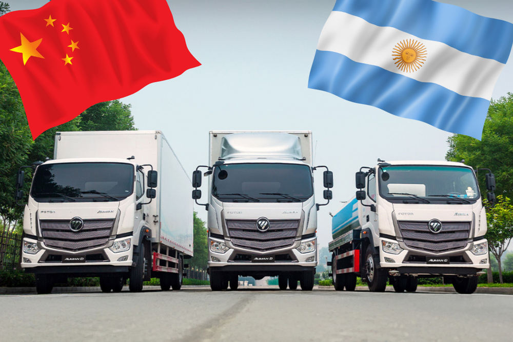 Las marcas chinas de vehículos comerciales, con cada vez más presencia en Mendoza.