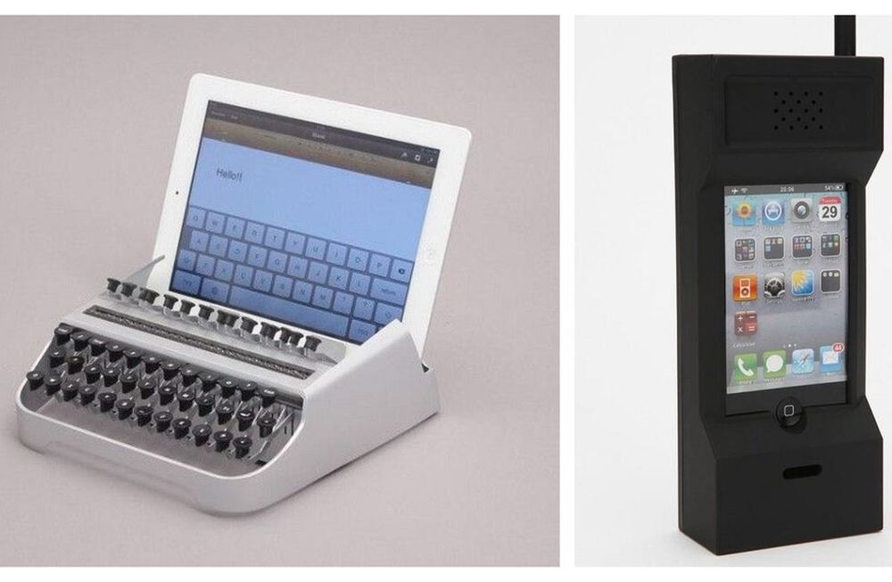 Accesorios “vintage” para dispositivos modernos