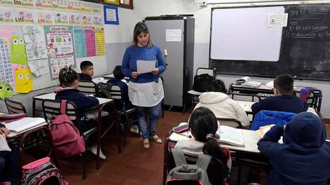 En Mendoza 95% de los alumnos asiste a escuelas que reciben subvención del EstadoEscuela Julio Lemos de Godoy Cruz.Foto: Orlando Pelichotti