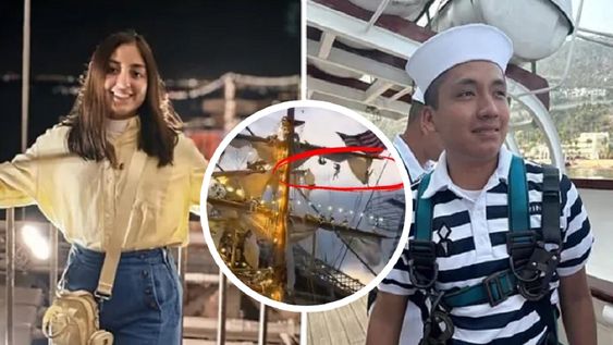 Quiénes eran América Sánchez y Adal Jair Marcos, los jóvenes que murieron en el choque del buque mexicano contra el puente de Brooklyn