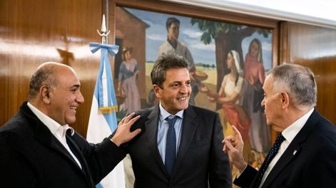 Los Andes | El ministro de Economía Sergio Massa se reunirá con el gobernador de Tucumán Juan Manzur y el próximo mandatario tucumano Osvaldo Jaldo. Foto: Twitter