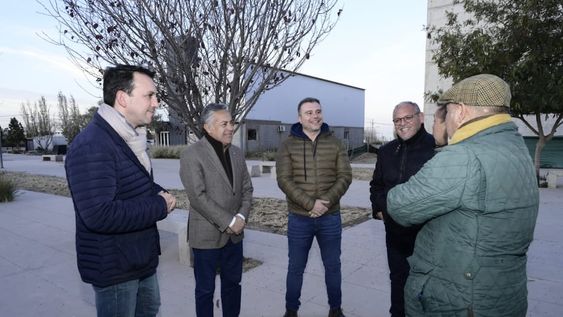 García Zalazar recibió al alcalde de Concón y al gobernador de la región de Valparaíso en Godoy Cruz
