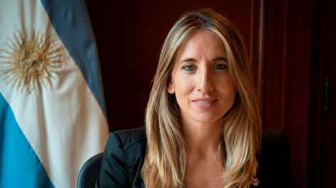 Cecilia Nicolini, exasesora del expresidente Alberto Fernández&nbsp;y actual&nbsp;diputada del Parlasur.