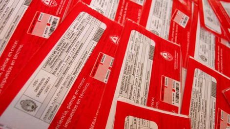 Boletas de ATM. Archivo Los Andes