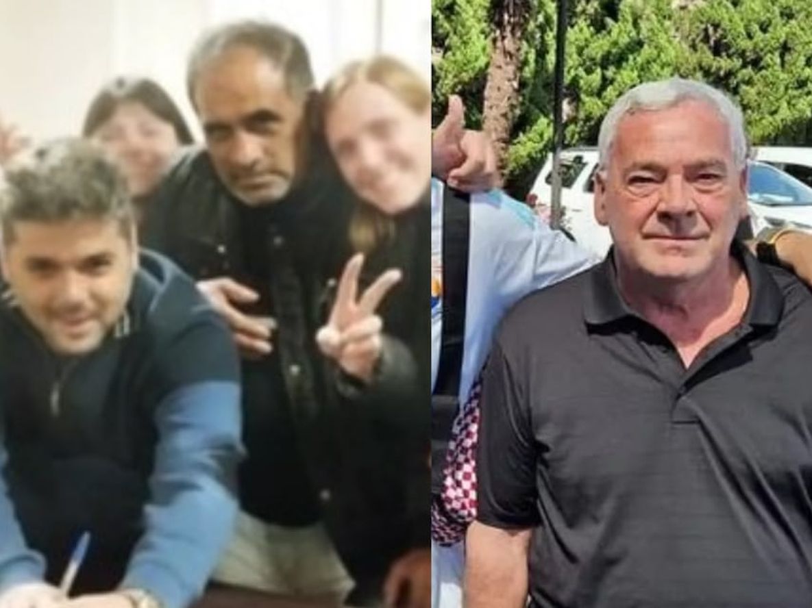 Izquierda: Facundo Albini, el concejal massista, junto a Julio Chocolate Rigau. Derecha: Claudio Albini, subdirector de personal de la Cámara Baja bonaerense. Foto: El Día La Plata