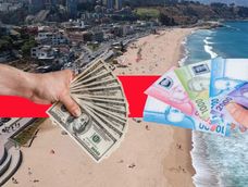 El dólar se desploma hasta los CLP 850 en Chile y sufren los turistas argentinos: cómo pagar hoy