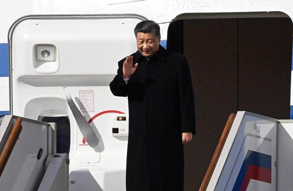 El presidente de China, Xi Jinping, esta mañana aterrizando en Rusia para reunirse con su homólogo Vladimir Putin.
