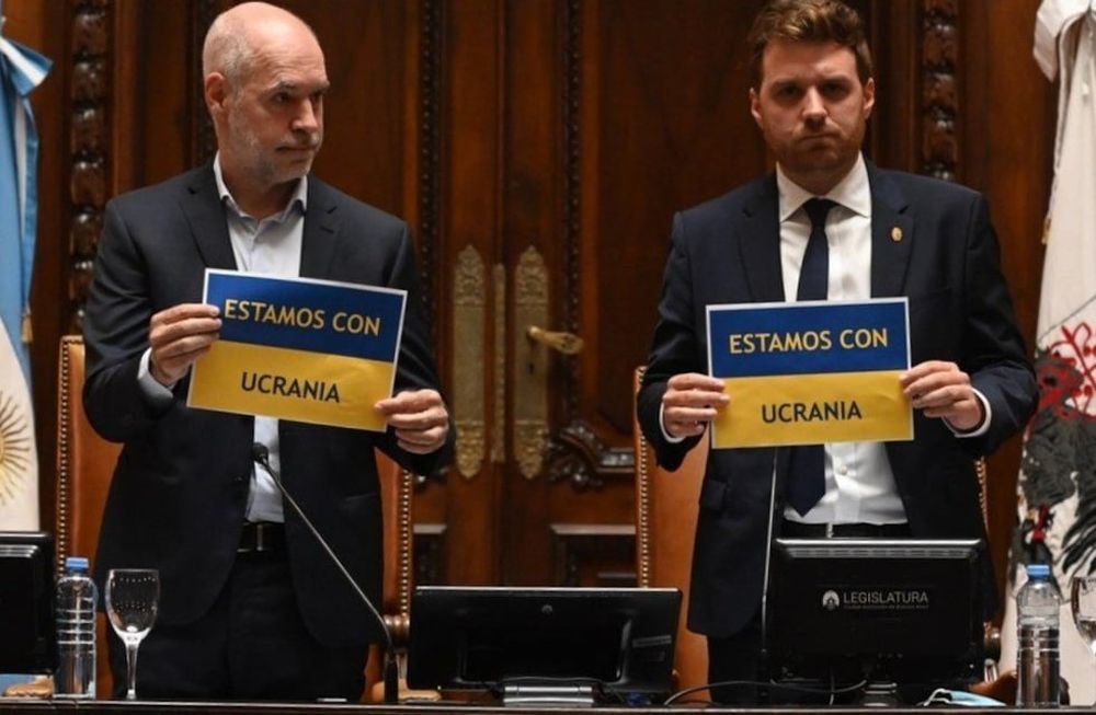 Horacio Rodríguez Larreta condenó la invasión de Rusia a Ucrania. Gentileza Prensa Gobierno de la Capital Federal.
