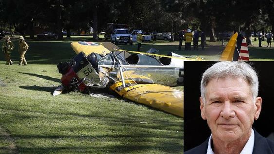 Harrison Ford: sano y salvo, pero no de las bromas
