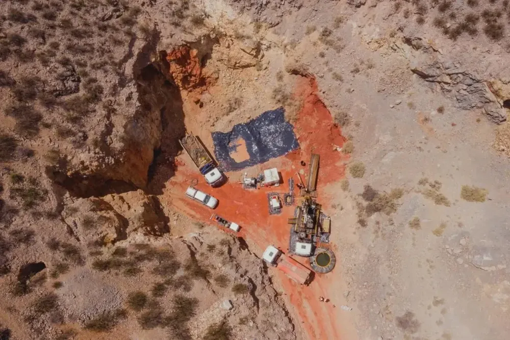 La mina Hualilán en San Juan frena la producción para construir su propia planta de procesamiento del mineral. Foto: Diario de Cuyo