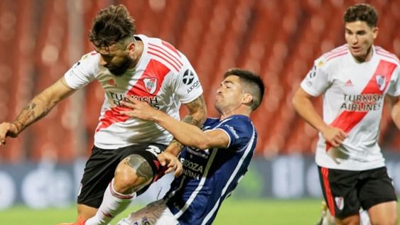 Godoy Cruz vs River por la Fecha 3 de la Copa Dde la Liga Profesional. / Marcelo Aguilar/Pool ARGRA