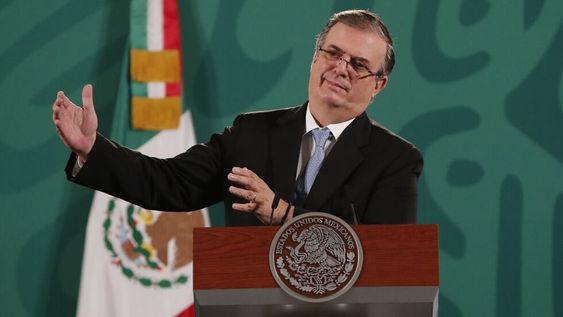 El secretario de Relaciones Exteriores de México, Marcelo Ebrard.