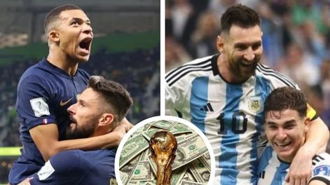 Francia vs Argentina: esta suma de dinero se lleva el ganador.