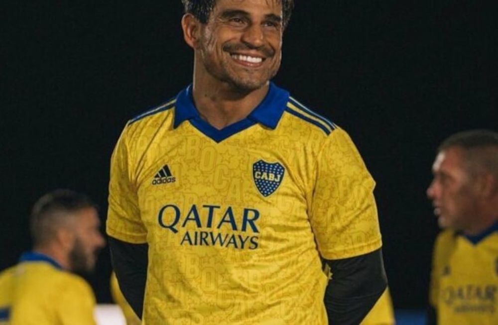 Hugo Ibarra, jugó en el fútbol de senior de Boca y metió una patada descomunal. / Gentileza.