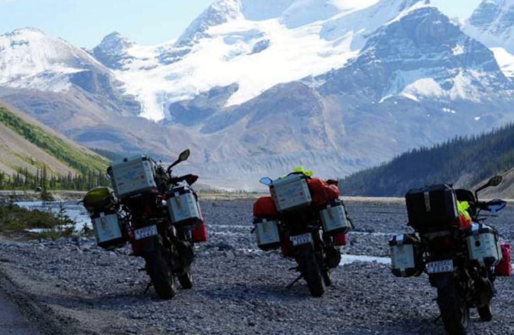 Tres motos, 110 días y 18 países: una aventura por las Américas
