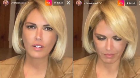 Viviana Canosa habló en un vivo de Instagram a un mes de su renuncia en A24