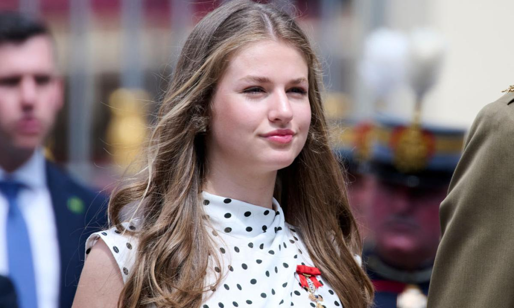 La princesa Leonor fue cuestionada por un medio europeo.