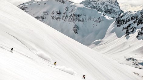 Tres generaciones y una travesía única en la nieve