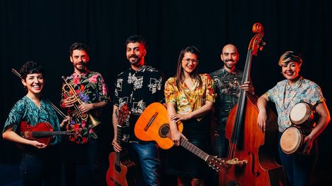 Los Andes | La banda de boleros Diamantes del Päraway se presenta por primera vez de manera presencial desde que comenzó la pandemia. Un recorrido por los clásicos del género.