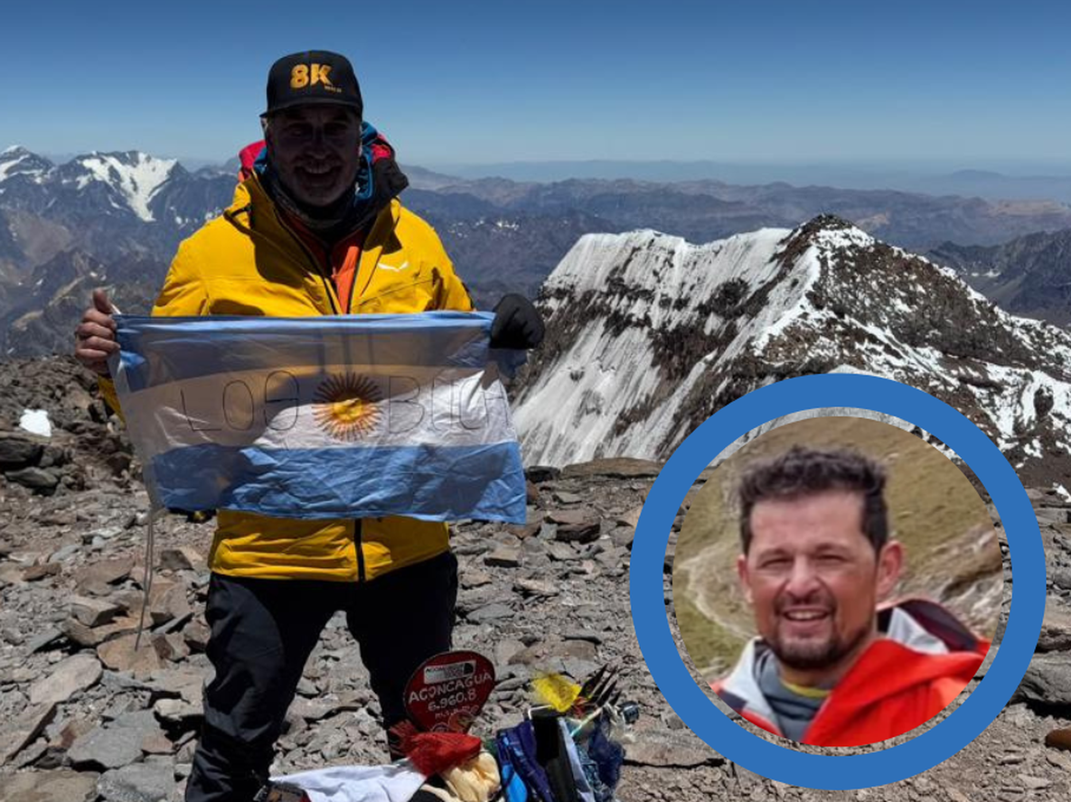 Las cenizas del andinista Nacho Lucero ya están en el Aconcagua y, post mortem, alcanzó su cumbre 50