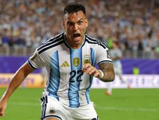 Lautaro Martínez, delantero de la Selección Argentina