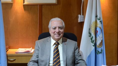 El ministro Julio Gómez fue elegido como presidente del Consejo de la Magistratura en un tenso plenario. Foto: Poder Judicial.