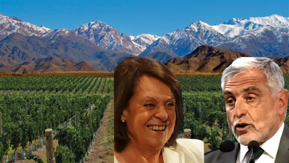 Cristina y José Zuccardi.
