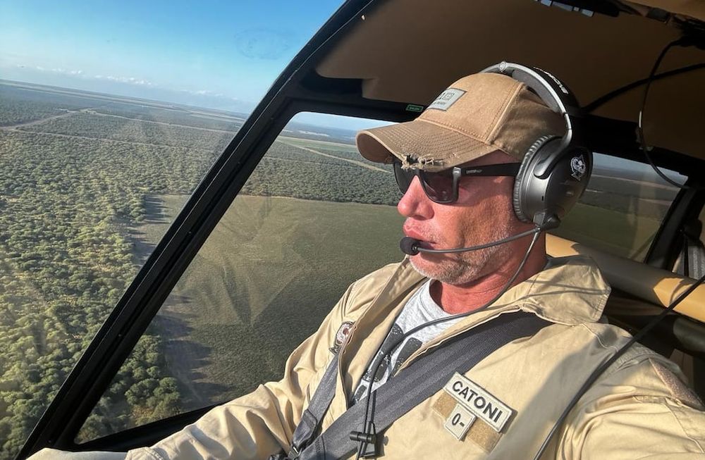 El millonario argentino que creó su base de entrenamiento militar en medio del campo: “Por accidente, descubrí mi pasión”. Foto: Gentileza Maxi Villa