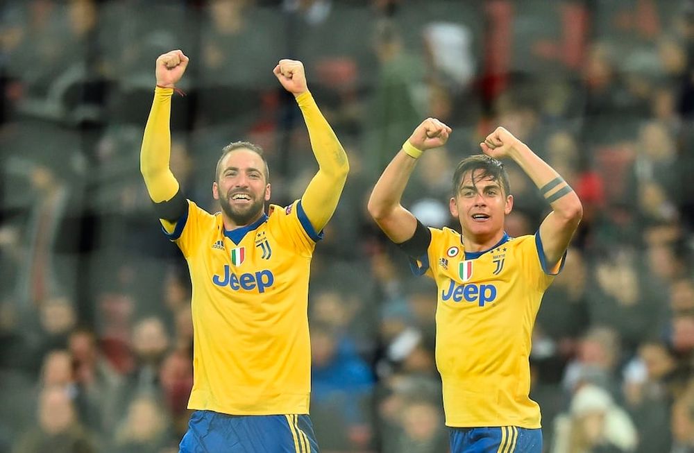 Champions: Higuaín y Dybala brillaron y le dieron la clasificación a la Juventus