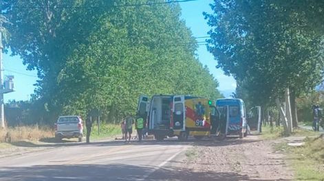 Trágico accidente en Tunuyán.
