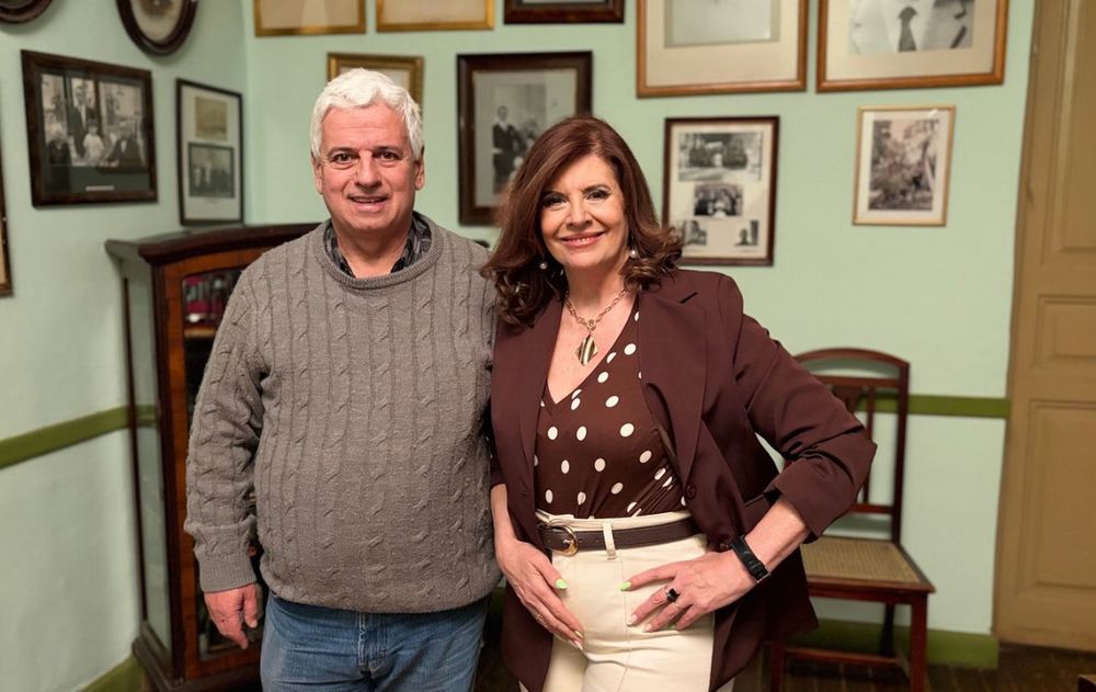 Hugo Cabrini y Laura Carbonari